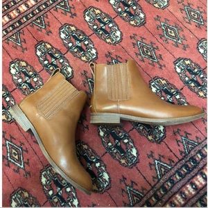Madewell Chelsea Boot English Saddle Leather 8.5